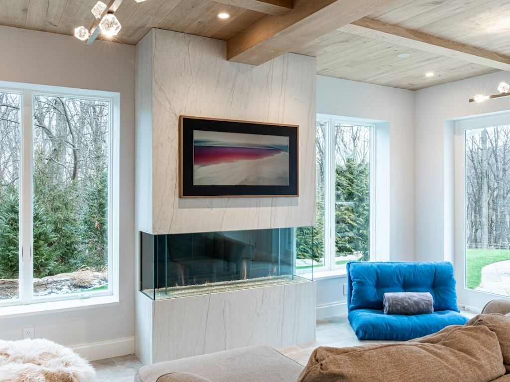 Luxury Media Wall in Cotswold Home