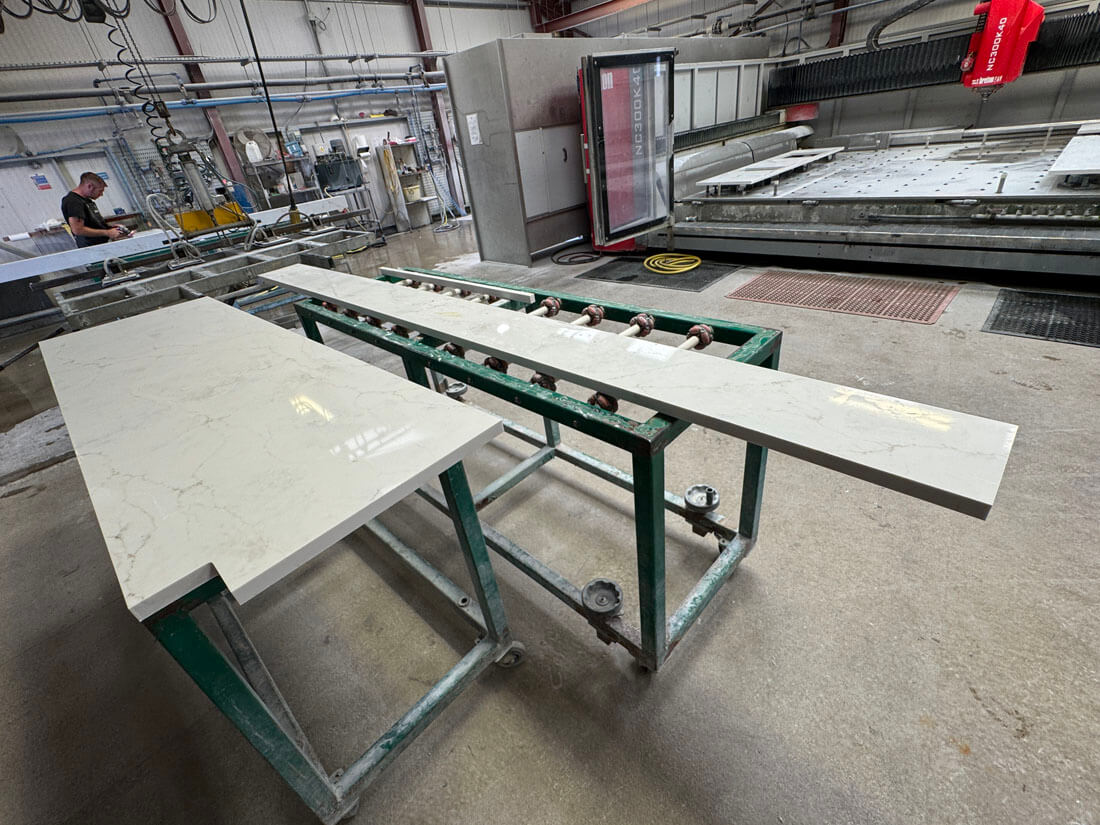 Kitchen and Bathroom workshop & surfaces fitting at Granite Planet