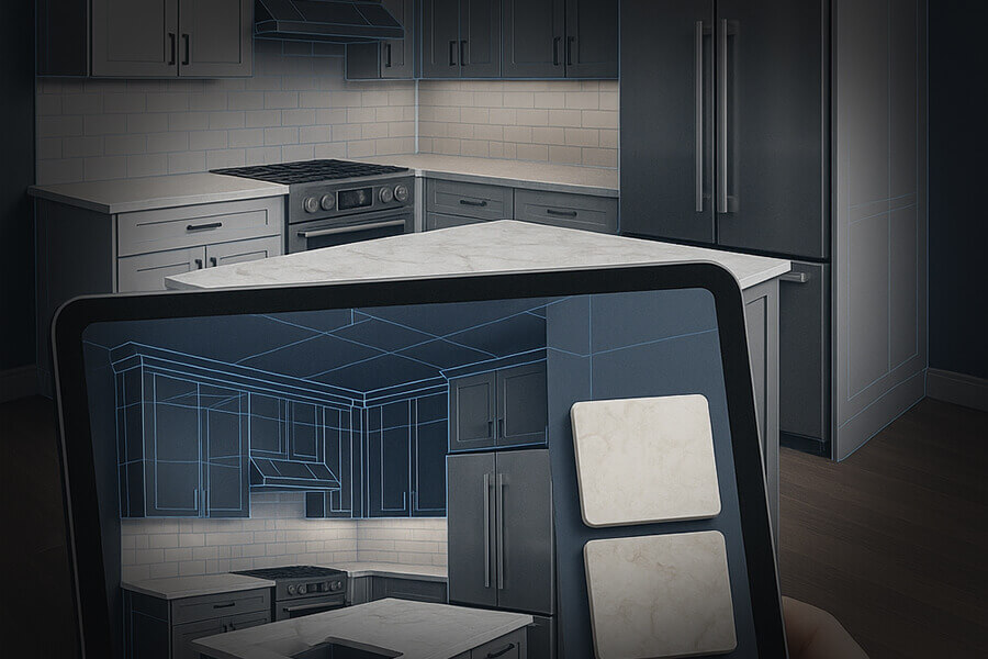 design Granite, marble, quartz and UCS worktops and surfaces design from Granite Planet UK