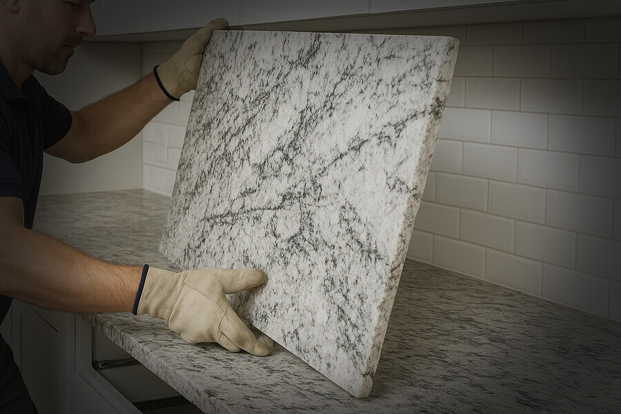 fitting Granite, marble, quartz and UCS worktops and surfaces fitting from Granite Planet UK